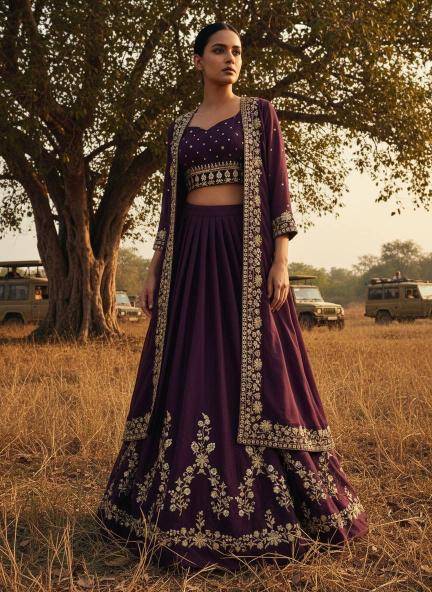 INDOWESTERN VF 227 GEORGETTE Lehenga choli bulk order suppliers in pune